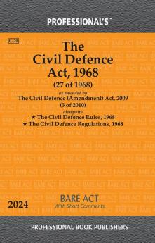 Civil Defence Act 1968 alongwith Rules & Regulations