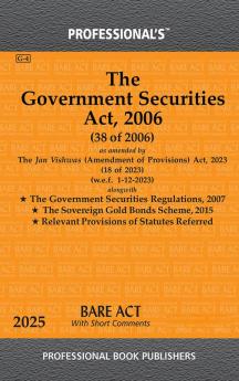 Government Securities Act 2006 as amended by Jan Vishwas (Amendment of Provisions) Act 2023