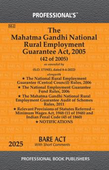 Mahatma Gandhi National Rural Employment Guarantee Act 2005 alongwith Rules & Notifications