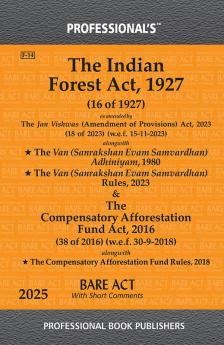 Forest Act 1927 as amended by Jan Vishwas (Amendment of Provisions) Act 2023 alongwith Van (Sanrakshan Evam Samvardhan) Adhiniyam 1980