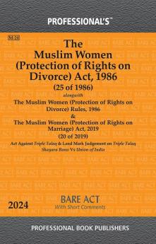 Muslim Women (Protection of Rights on Divorce) Act 1986 alongwith Rules & Acts