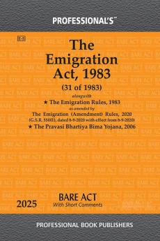 Emigration Act 1983 alongwith Emigration Rules 1983