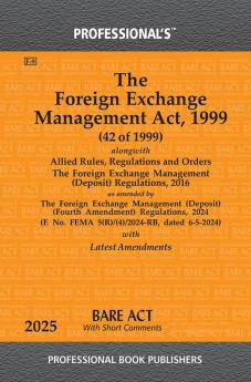 Foreign Exchange Management Act 1999 as amended by International Financial Services Centres Authority Act 2019 alongwith Rules