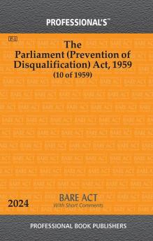 Parliament (Prevention of Disqualification) Act 1959