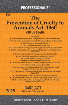 Prevention of Cruelty to Animals Act 1960 alongwith Rules