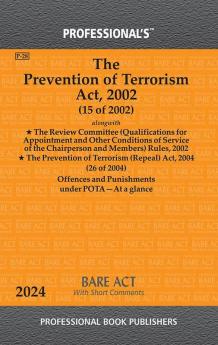 Prevention of Terrorism Act 2002 alongwith Rules & Acts