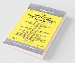 Public Premises (Eviction of Unauthorised Occupants) Act 1971 as amended by Public Premises (Eviction of Unauthorised Occupants) Amendment Act 2019