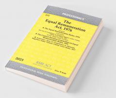 Equal Remuneration Act 1976 Alongwith Equal Remuneration Rules 1976