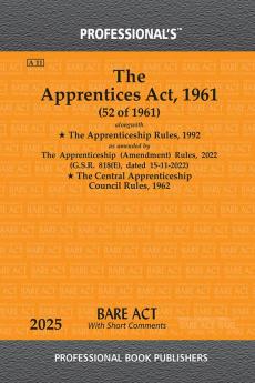 Apprentices Act 1961 alongwith Apprenticeship Rules 1992