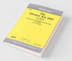 Divorce Act 1869 as amended by Personal Laws (Amendment) Act 2019