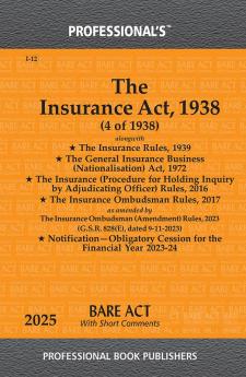 Insurance Act 1938 as amended by Insurance (Amendment) Act 2021