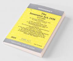 Insurance Act 1938 as amended by Insurance (Amendment) Act 2021
