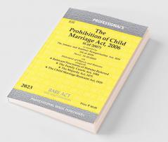 Prohibition of Child Marriage Act 2006 as amended by Jammu and Kashmir Reorganisation Act 2019