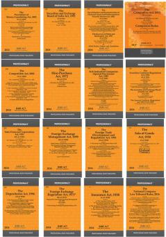 Corporate Laws Combo of important Corporate Acts. Pack of  Acts.