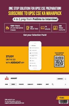 UPSC Monthly Current Affairs Magazine October 2022 (English Printed Edition) by Adda247