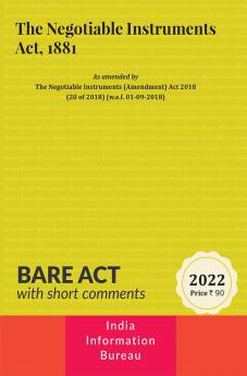 The Negotiable Instruments Act 1881