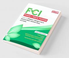 FCI Phase I 2022 Mock Papers Practice Book (English Printed Edition) by Adda247