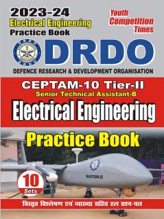 2023-24 DRDO CEPTAM-10 Electrical Engineering Practice Book