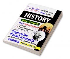 IAS History (Mains) Topicwise Unsolved Previous Years Papers