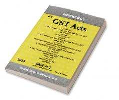 Goods and Services Tax Acts containing CGST SGST IGST UTGST Acts