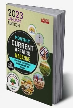 UPSC Monthly Current Affairs Magazine January 2023 (English Printed Edition) by Adda247