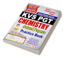 2023-24 KVS PGT Chemistry   Solved Papers & Practice Book