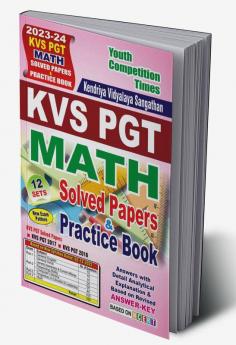 2023-24 KVS PGT Math Solved Papers & Practice Book