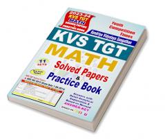 2023-24 KVS TGT Math Solved Papers & Practice Book