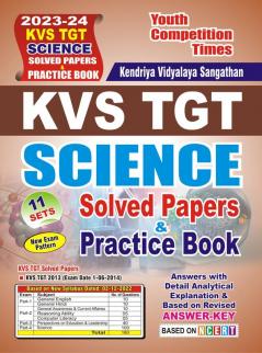 2023-24 KVS TGT Science Solved Papers & Practice Book