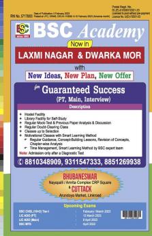 BSC Monthly Magazine for BANKSSSCCSATMBANDA&CDS EXAMS- March'23