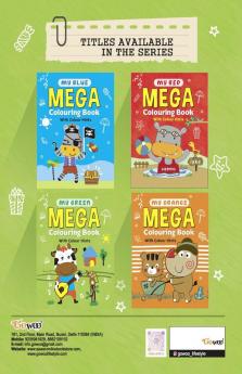 My Green Mega Colouring Book I colouring book for kids