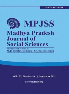 Madhya Pradesh Journal of Social Sciences