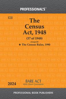 Census Act 1948 alongwith Census Rules 1990