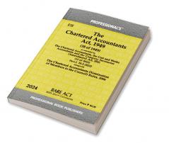 Chartered Accountants Act 1949 as amended by Chartered Accountants the Cost and WorksAccountants and the Company Secretaries (Amendment) Act 2022 Alongwith Chartered Accountants (Nomination of Members to the Council) Rules 2006