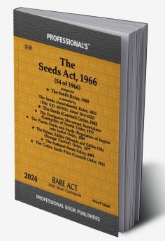 Seeds Act 1966 alongwith Seeds Rules 1968