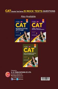 CAT 2023 : Booster Test Series - 15 Mock Tests (Questions) by GKP