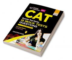CAT 2023 : Booster Test Series - 15 Mock Tests (Questions) by GKP