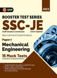 SSC: Booster Test Series - JE Paper I - Mechanical Engineering - 15 Mock Tests Answers