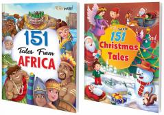 151 Tales from Africa and 151 Christmas Tales I Gift Pack of 2 Books I Stories for kids By Gowoo