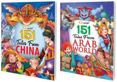 151 Tales from China and 151 Tales from Arab World Combo of 2 Books I Perfect match for growing children By Gowoo