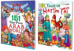 151 Tales from Arab World and 151 Tales of Hatim Tai Having fun with stories a Combo of 2 Books By Gowoo
