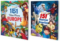 151 Tales from Europe and 151 Horror Stories I Pack of 2 Books I Must Read Collection of Stories By Gowoo