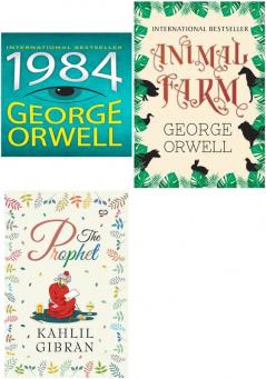 1984 + Animal Farm + The Prophet (Hardback)