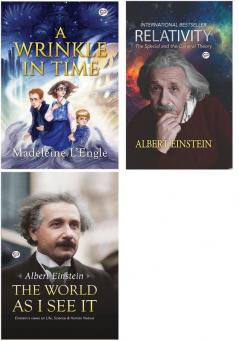 A Wrinkle in Time + Relativity + The World as I See It (Hardback)