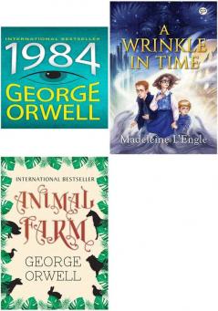 1984 + A Wrinkle in Time + Animal Farm (Hardback)