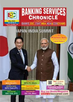 BSC Monthly Magazine for BANKSSSCCSATMBANDA&CDS EXAMS- May'23