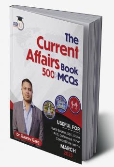 500+ MCQ's Current Affairs Book March 2023 By Dr. Gaurav Garg (English Edition)
