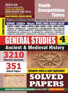 2023-24 UPSC & All State PSC (Pre) General Studies-4 Ancient History & Medieval History Solved Papers