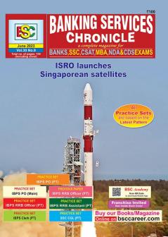 BSC Monthly Magazine for BANKSSSCCSATMBANDA&CDS EXAMS- June'23
