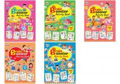 Brain Booster Activity Set of 5 Books (3 to 7 years old)